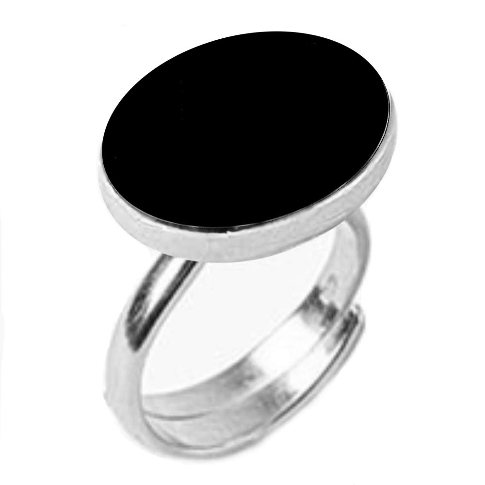 Choose Your Gemstone Silver Plated Adjustable Rings 3.25 To 9.25 Ratti With Natural Rashi Ratan-ADJUST SIZE 6 TO 28 INDIA-image-25