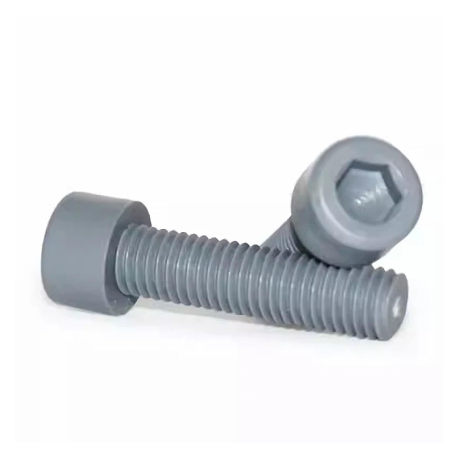 10-50 SZTUK Szare Plastikowe Sześciokątne Gniazdo Śruba Z Łbem Walcowym M3 M4 M5 M6 M8 M10