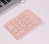 CHAYA Wireless Numeric Keypad-Mini 18 Keys Portable Slim Number Pad ملحقات الكمبيوتر المتوافقة مع IP و Android و MAC و Windows لأجهزة الكمبيوتر المحمولة وأجهزة الكمبيوتر اللوحية