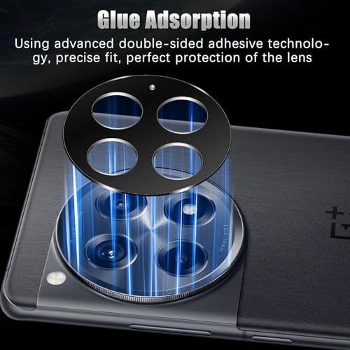 Image of Xmon Back Camera Lens Protector for (1 Pack) Premium Camera Glass Protector Guard, Anti-Scratch, Ultra-Clear, Easy Installation (OnePlus 13R)