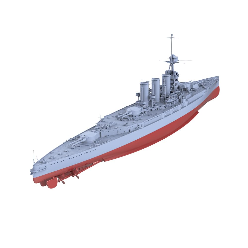 MRY-SFW SSC700581S 1/700 zestaw do budowy modelu wojskowego, brytyjski krążownik pancerny HMS Tiger, pełny kadłub