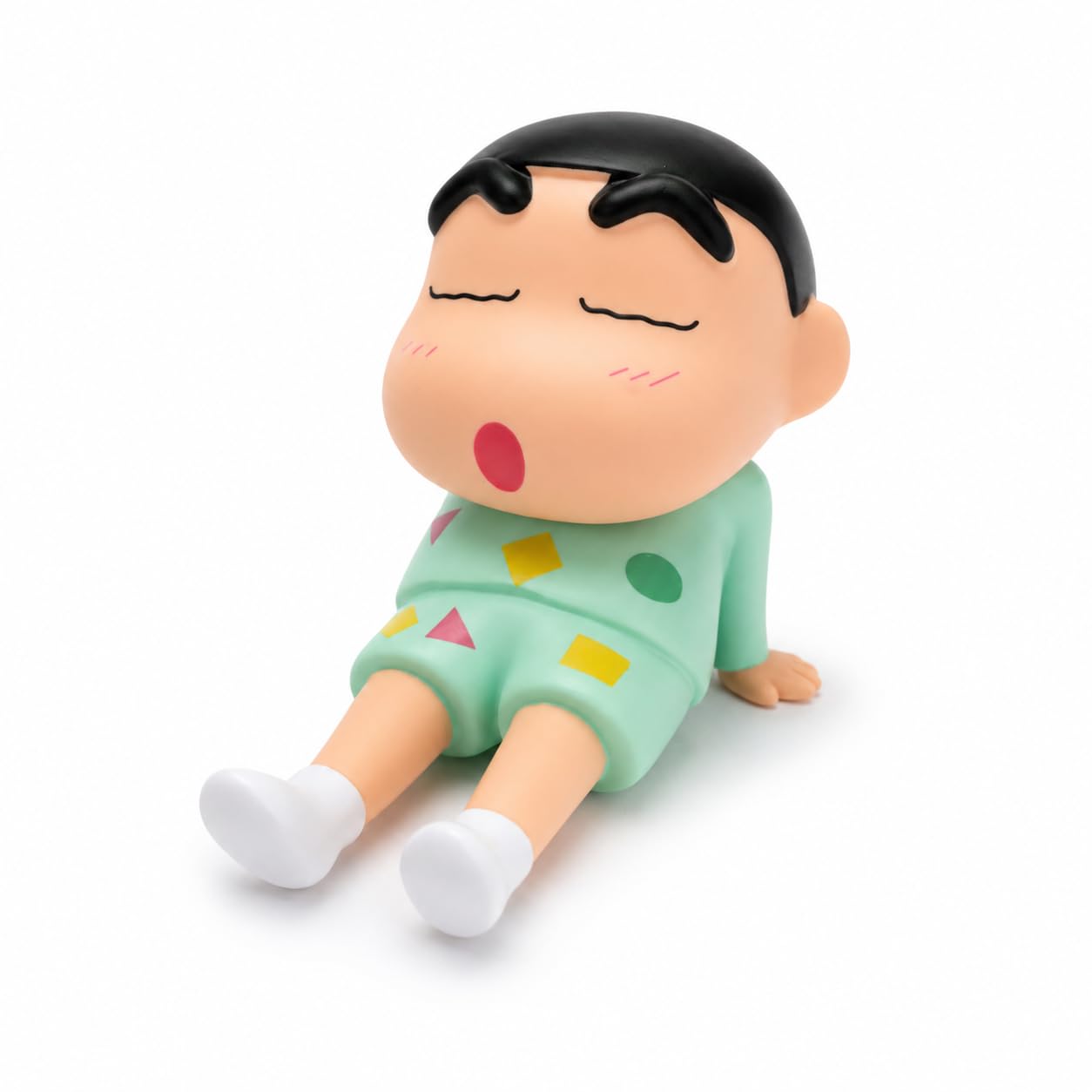 Shopiitoo Susu Shin-chan Toy - Interactive Mini Water Spray Squeeze - Refillable Water Prank Toy for Kids & Adults - Hilarious Desktop Decor & Gag Gift - 11cm (Mobile Edition (Green))-image-4