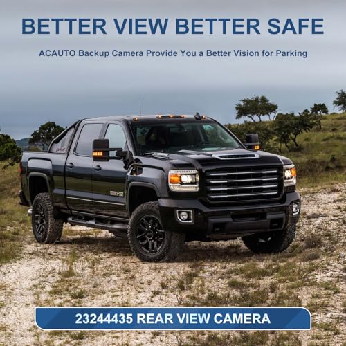 Image of Rear View Backup Reverse Camera Fit for Chevy Silverado Fit for GMC Sierra 1500 2500HD 3500HD 2016-2019 Parking Back Up Assist Camera Replace# 23244435