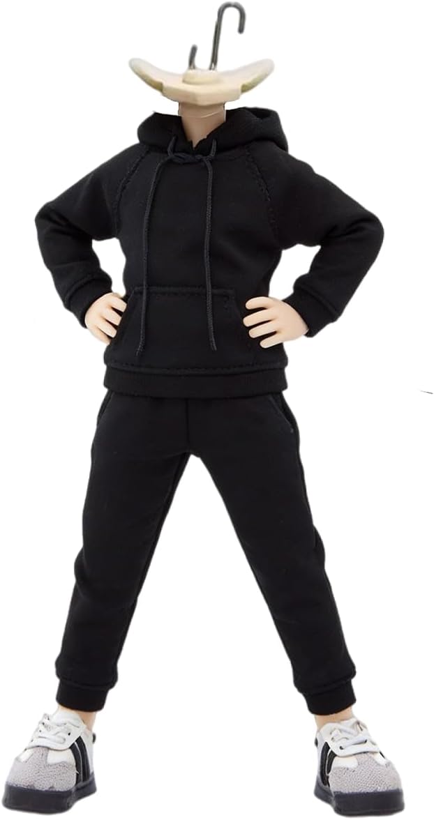 1/12 Action Figure Clothes,Hoodie Sweatpants Set. image 2