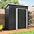 AirWire 4.5x2.5 FT Metal Outdoor Storage Shed, Garden Shed with Updated Frame Structure, Small Tool Sheds for Backyard Garden Patio Lawn, Grey