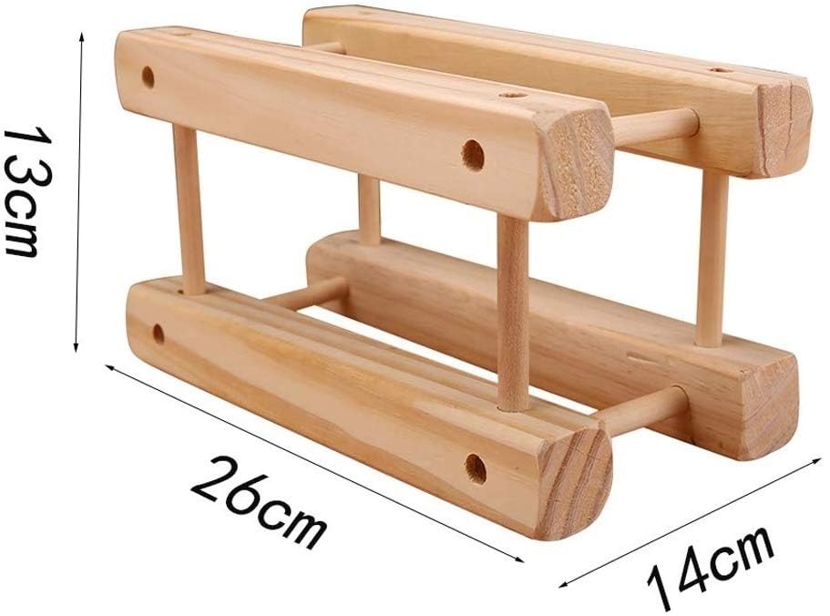 Soporte para botellas de vino de madera SONGCHAO miniatura 2