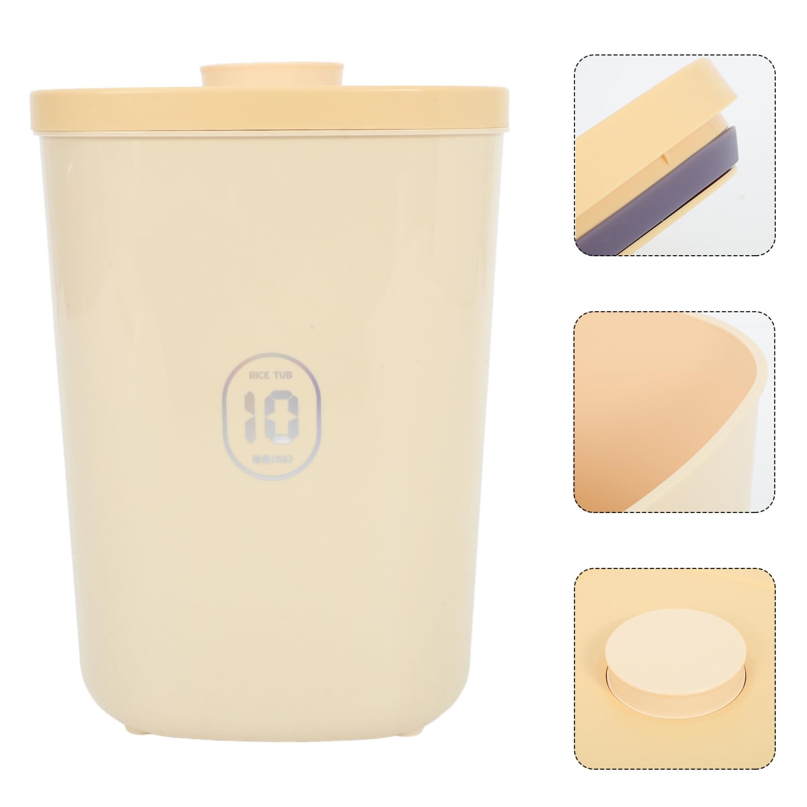 YARNOW Récipient Hermétique De Stockage De Nourriture Pour Chien Jusqu'à 22 Lb/10 Kg Boîte De Friandises Pour Animaux De Compagnie Récipient De Nourriture Pour Chat Bac En Plastique