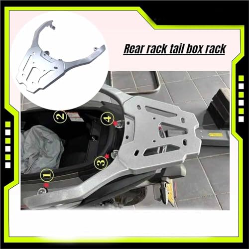 Porte-Bagages Arrière SYM ADX 300 - Support de Fixation Moto Solide - 2
