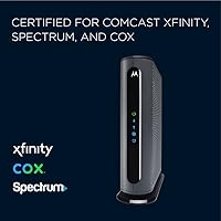 Vista 3 de Motorola - Módem de cable, modelo MB8600 con DOCSIS 3.1, con velocidad máxima de 6 Gbps. Aprobado para Comcast Xfinity Gigabit, Cox Gigablast