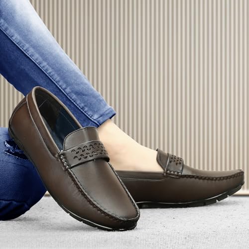Image of Inklenzo Casual Loafer for Men's Shoes Black Brown Tan Shoe for Men Loafer