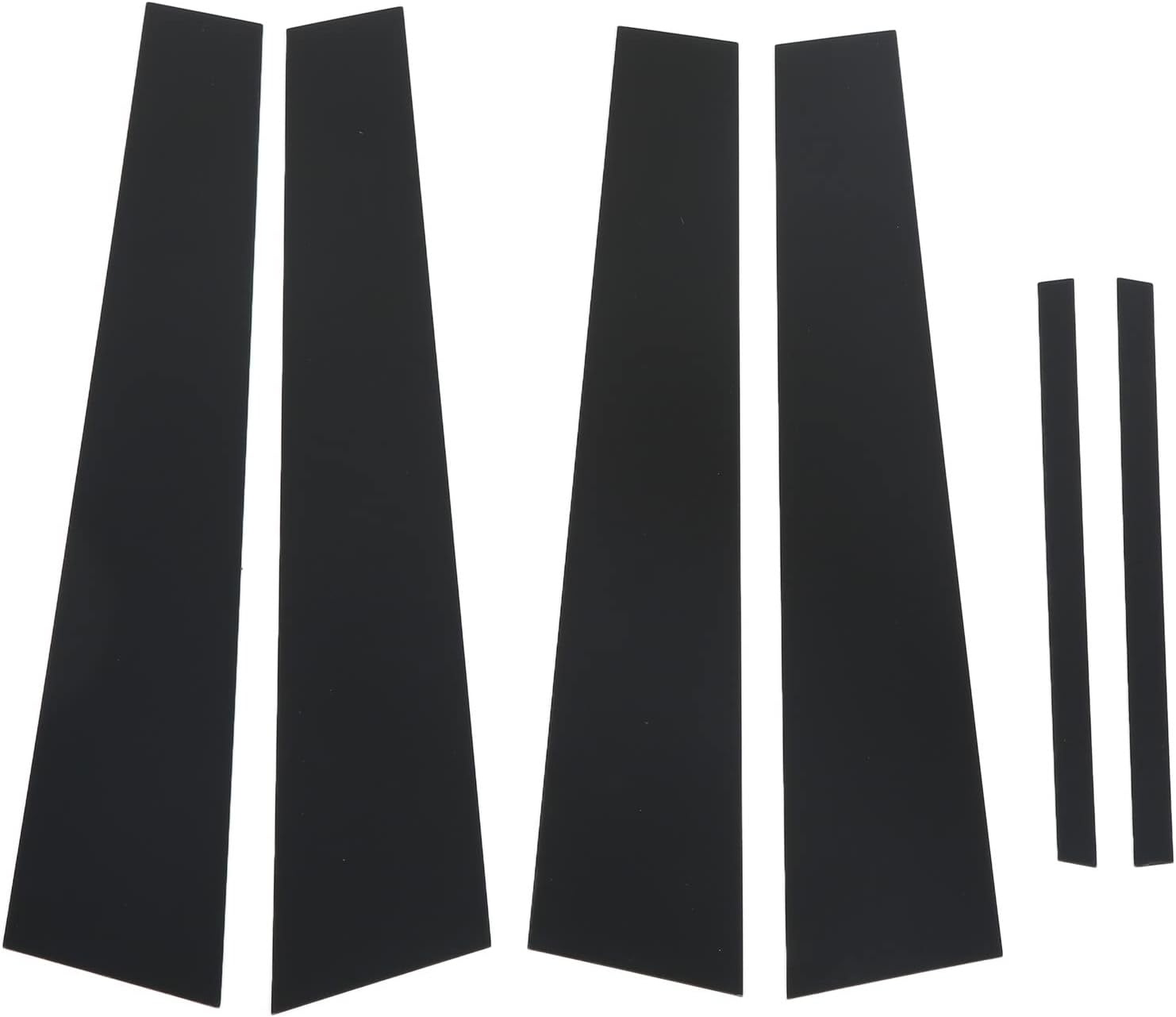 Door Pillar Post Trim Set Car Side Door Window Molding Trim