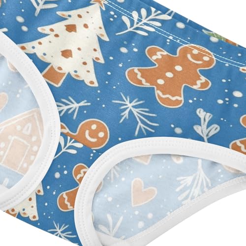 Christmas Tree Girls' Soft Triangle Panties Briefs Underwear for Toddlers in Sizes 2T,3T, 4T, 5T, 6Y and 8Y4