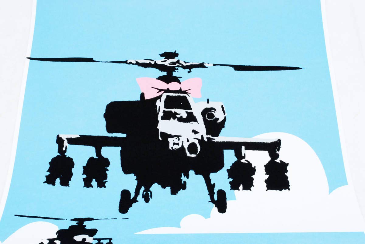 Amazon.co.jp: 希少 Banksy バンクシー HAPPY CHOPPER WCP
