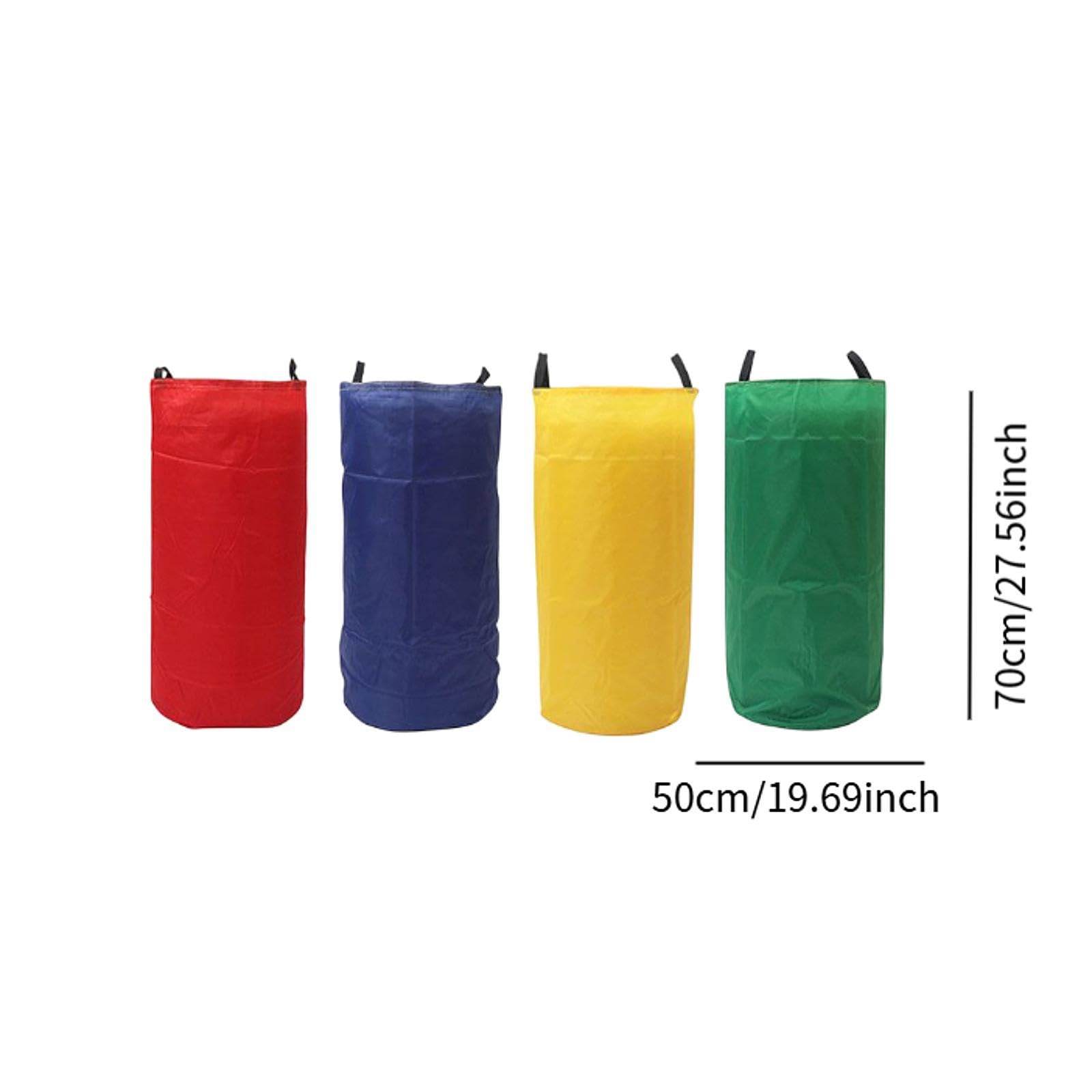 4er Pack Sackhüpfen Spiel, Sportspielzeug für Kinder Und Erwachsene, Ideal für Ostern, M