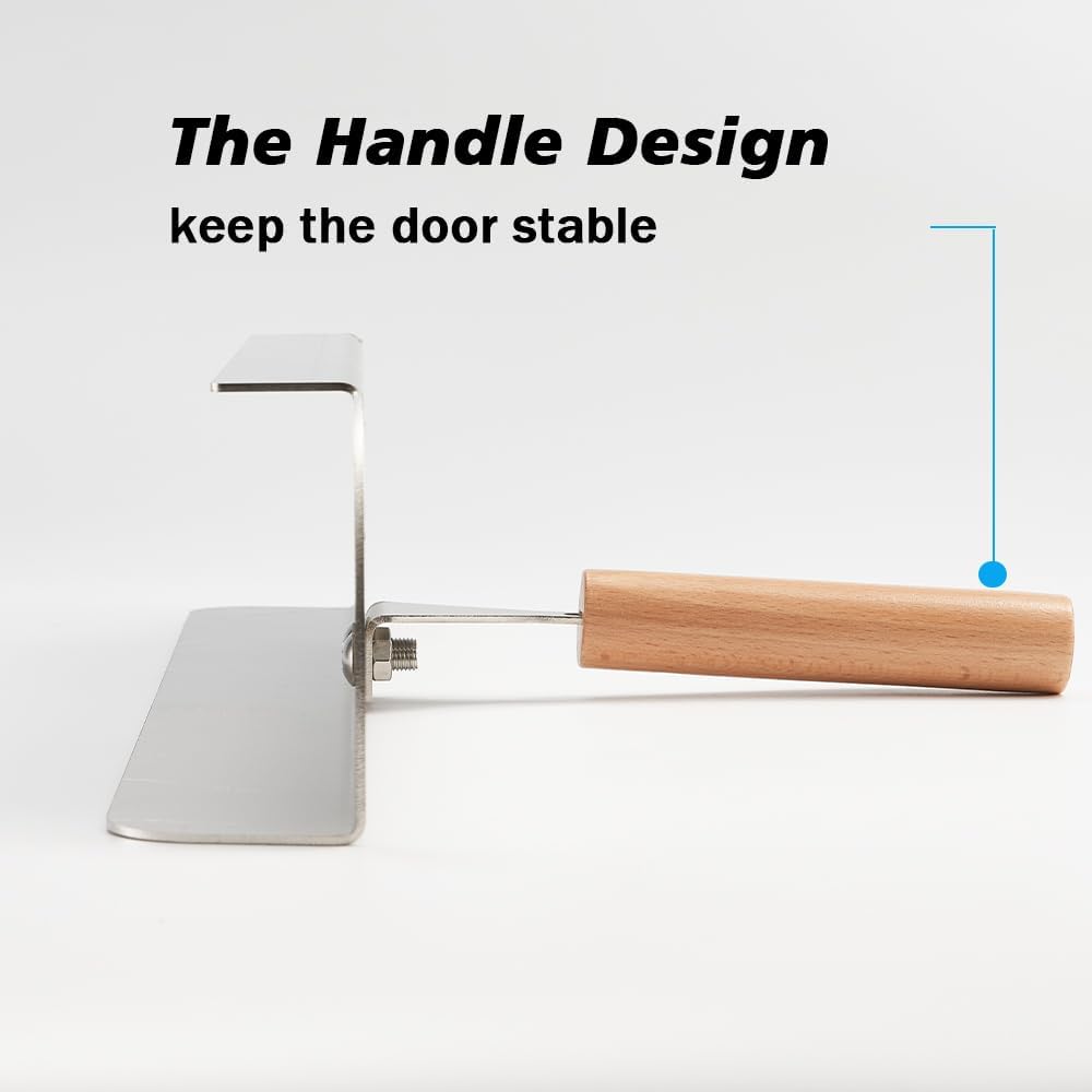 Pizza Oven Door for Gonzey Arc XL, Heavy Duty Stainless Steel Pizza Oven Door