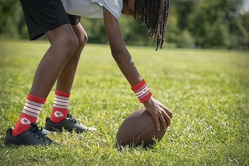 Image of For Bare Feet NFL Officially Licensed Team Logo Headband & Wristband Combo Pack Team Color OSFM