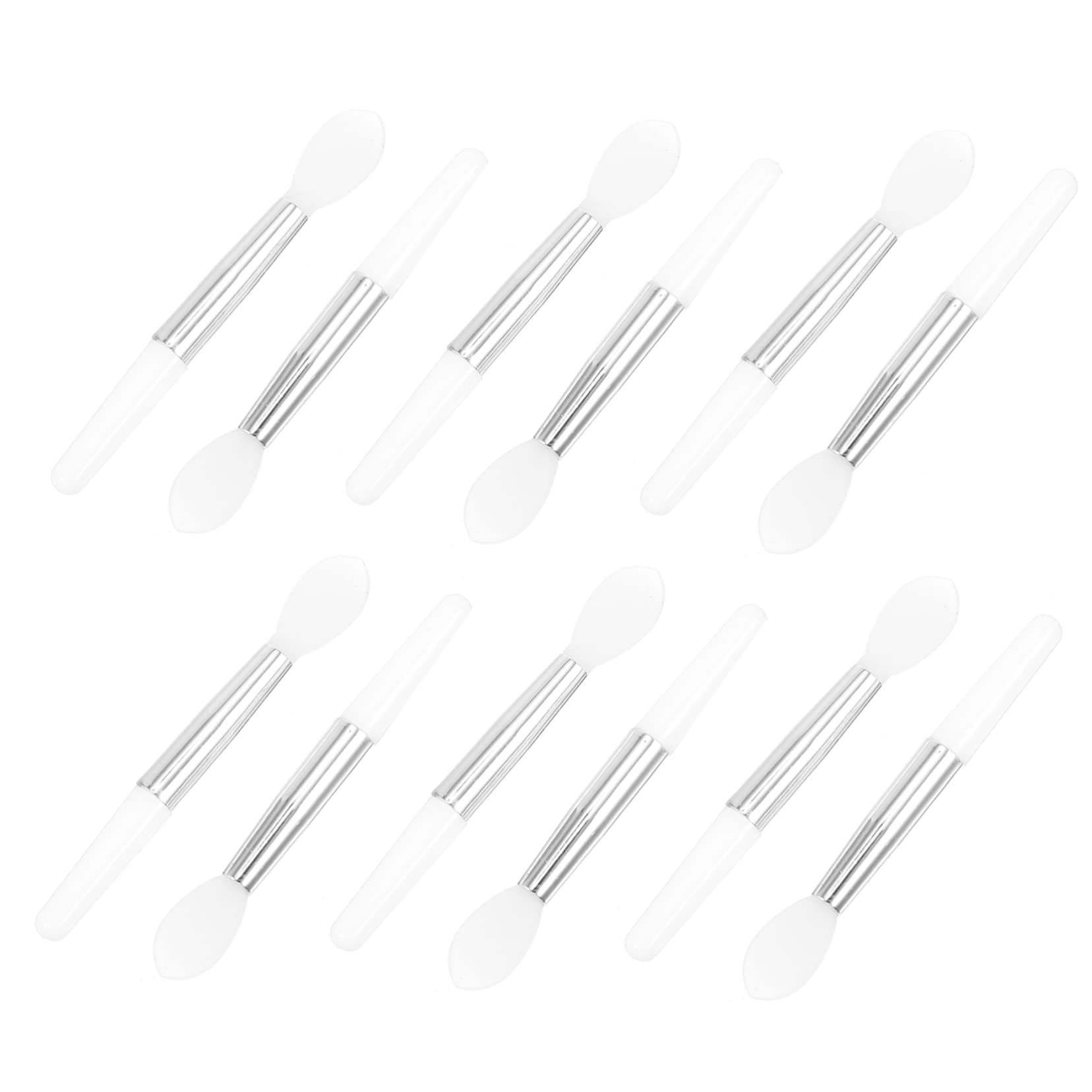 Mikinona Lip Makeup Brush Set 12pcs Silicone Lip Brush Lipstick Applicator Mask Travel Size Ideal for Makeup Artists