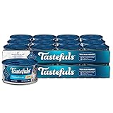 Blue Buffalo Tastefuls Natural Pate Wet Cat Food, Chicken Entrée 3-oz cans (Pack of 24)