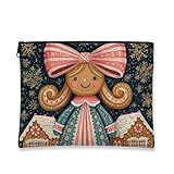 Tissu en lin de qualité supérieure : trousse de maquillage fabriquée à partir de lin léger, respirant et naturellement texturé