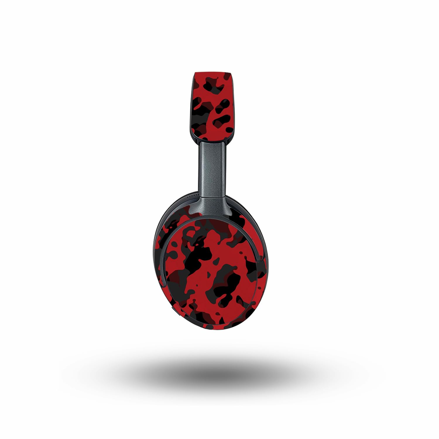 MightySkins Skin Compatible with Bose QuietComfort Ultra - Red Modern Camo | Protective, Durable, and Unique Vinyl Decal wrap Cover | Easy to Apply, Remove, and Change Styles