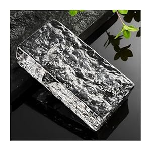 Znqndsr Kristallglas Rechteckiger Glasbaustein Transparent