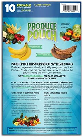 green vegetable storage bolsas