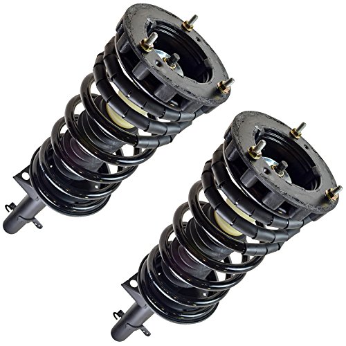 Image of TRQ Rear Driver Side Strut and Spring Assembly Set Loaded