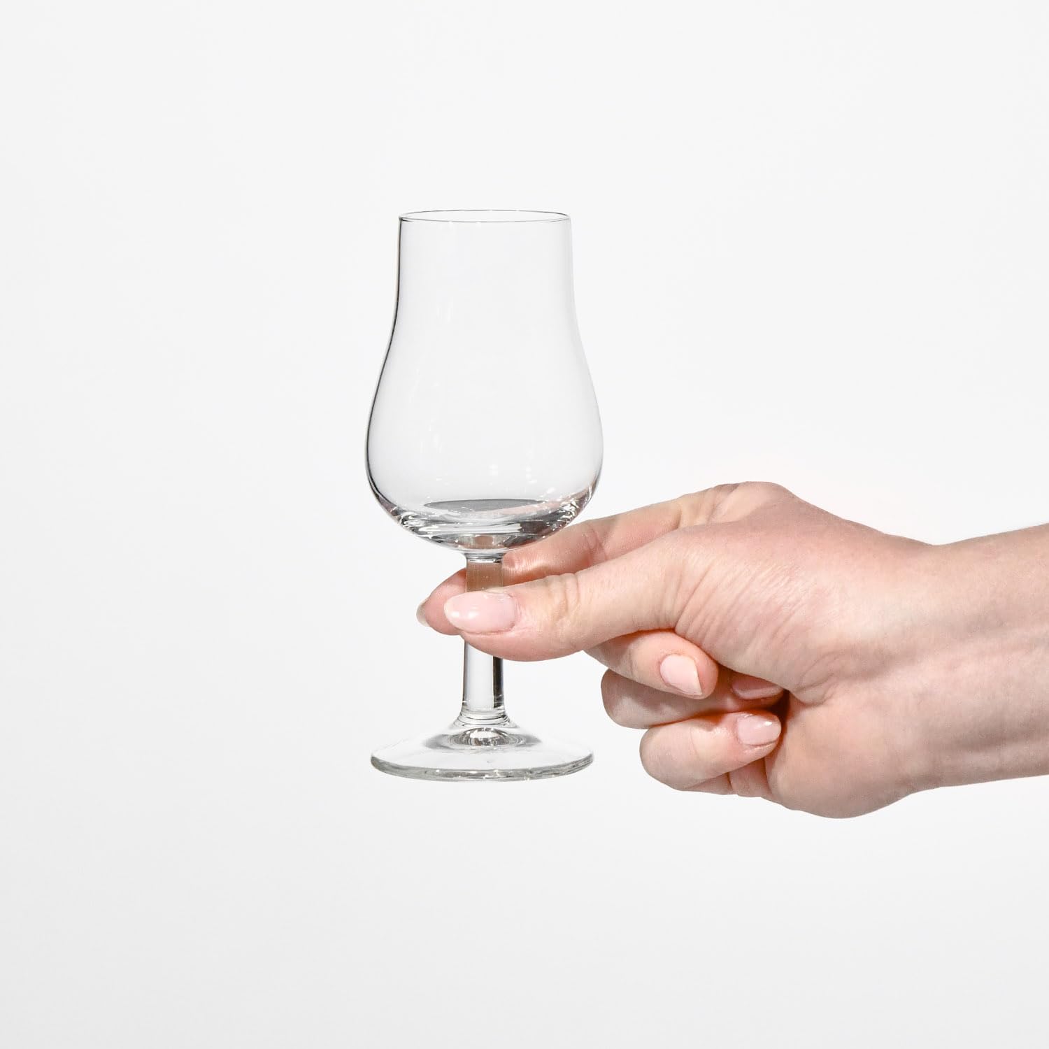 Krosno Kieliszki degustacyjne do whisky | Komplet 6 sztuk | 110 ml | Kolekcja Pure | Idealne do domu, restauracji i na przyjęcia | Można myć w zmywarce | Bezołowiowe szkło kryształowe