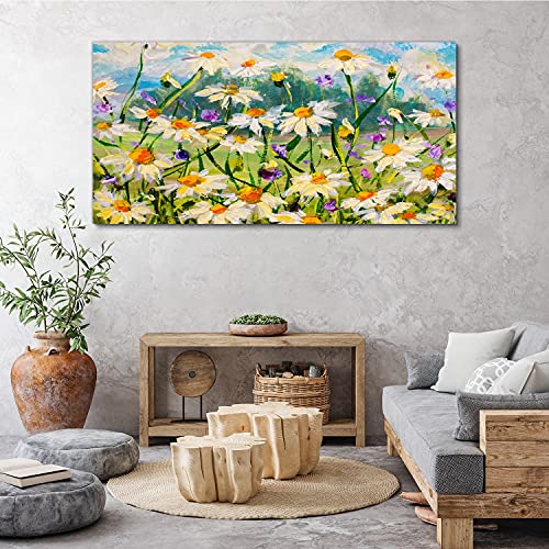 Impression d'intérieur image tableau fleurs nature 140x70cm grand format salon - 4