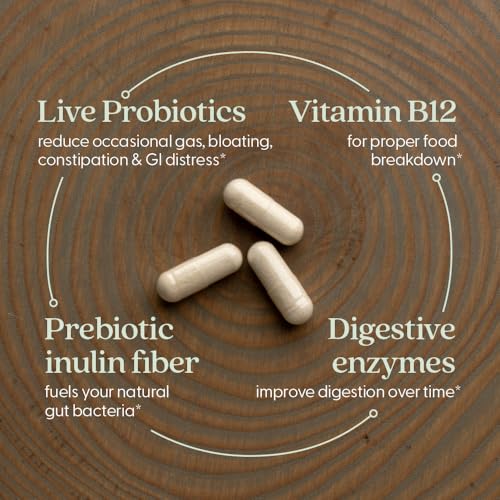 New Chapter All-Flora Enzyme Complex with Probiotics, 90 Count - image 3