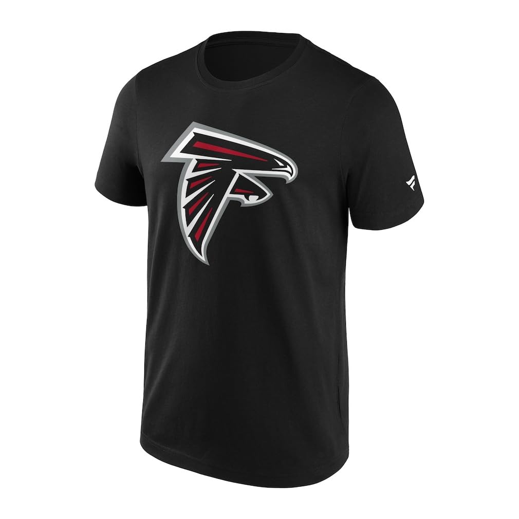 Fanatics Men's Black Nfl Primary Logo T-Shirt Atlanta Falcons Xl