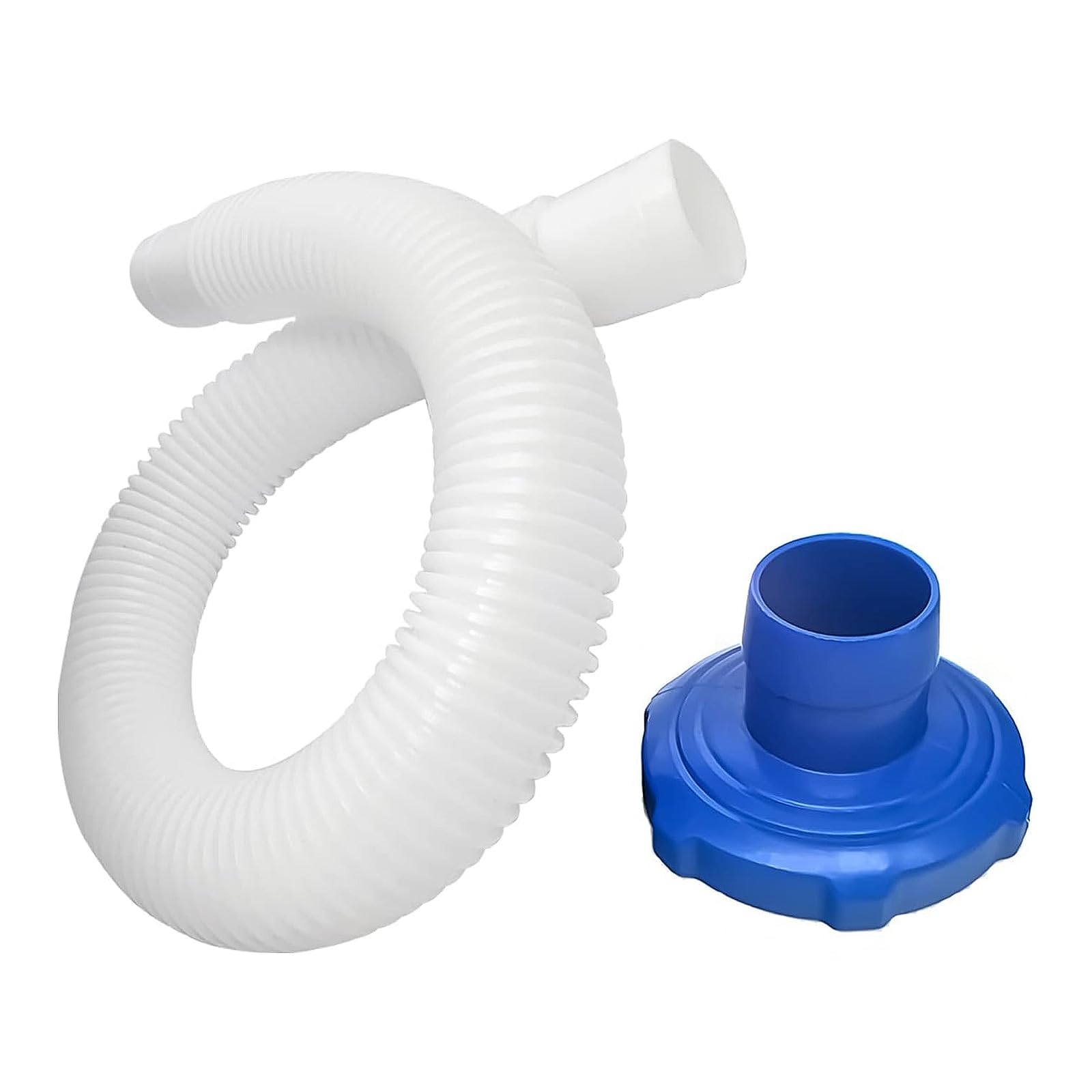 GRABLOOM 25016 Ground Swimming Pool Adapter Skimmer Hose For 25016 10531 28000E 28335EH 28337EH 28341WA 28345WA 28365EH 25016 Ground Pool Skimmer Hose