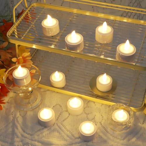 Velas sin llama de alta durabilidad con base de carga USB integrada 7