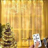 🌟 【Ampliamente Utilizado】: Gracias a su impermeabilidad y 3m cable de alimentación, puede usarlo en su sala de estar, jardín, terraza, pérgola o porche para crear un ambiente hermoso y acogedor en un instante.