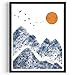 Mountain Art Print Sunrise Print Wilderness Nature Art Print Camping Lover Poster Outdoor Inspiration Print Wildlife Landscape Wall Art Sunset Art Print 8x10 Unframed Artwork