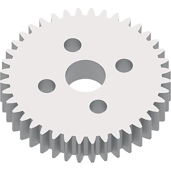 TETRIX MAX 40-Tooth Gear, Aluminum Gear, Robotics Building Elements, Spare Parts for Robotics and Vehicles, 33.75 mm Outside Diameter, Package of 2