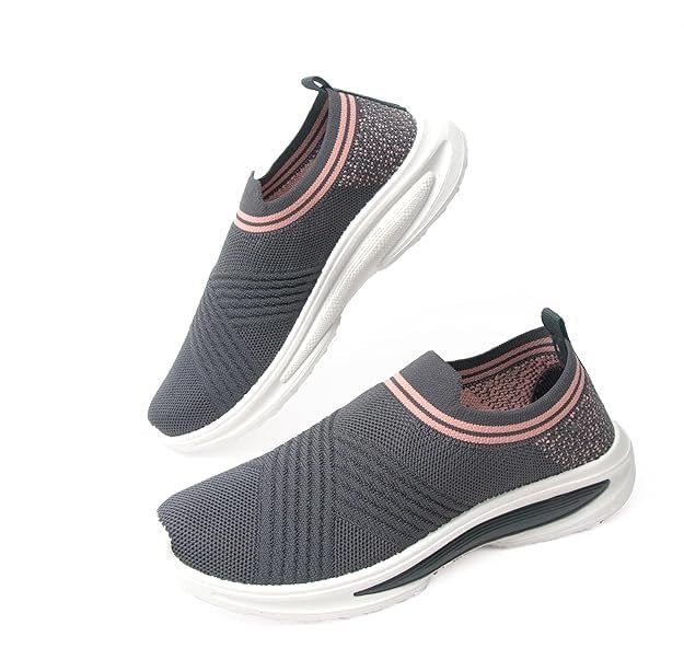 SKYGOLD Women's Shoes for Walking Gym Training, Casual, Sports, Lightweight | Without Laces Slip-On Shoes for Ladies 3 51DWkBd6tWL