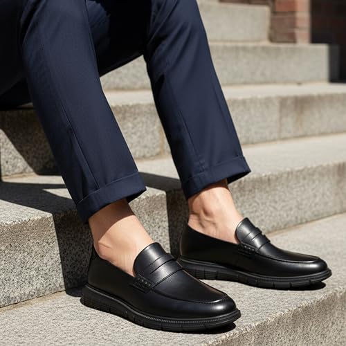 Image of Marc Joseph New York Mens Empire Street Loafer (Hands Free Technology)