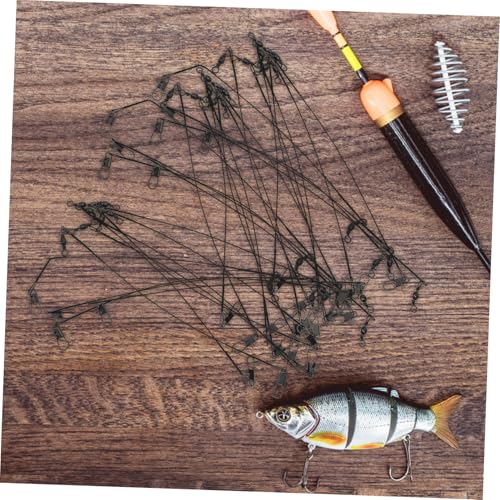 50pcs Strong Fishing Steel Wire Camo Fishing Line miniatura 5