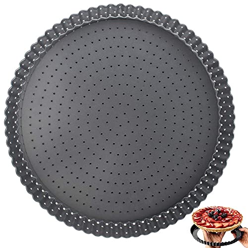 BKJJ - Piatto torta e quiche, 24 cm, stampo per...