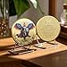 Saint Michael Archangel Challenge Coin – Religious Collectible Token with Psalm 91:10-11 – Christian Gift Keepsake for Men Women, Comes with Protective Display Case