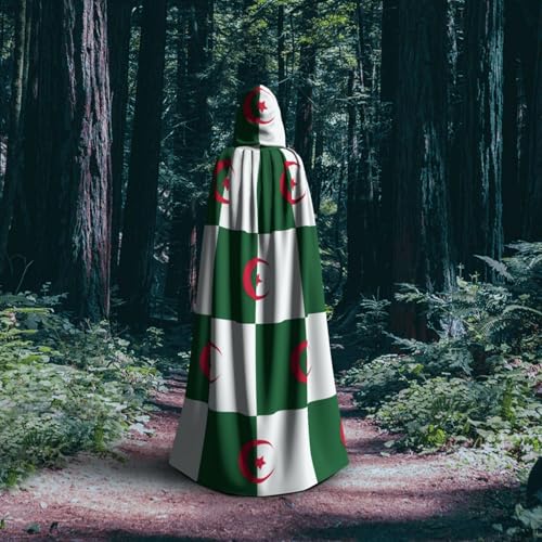 Cape à capuche Algérie pour cosplay : confort fluide et finitions soignées