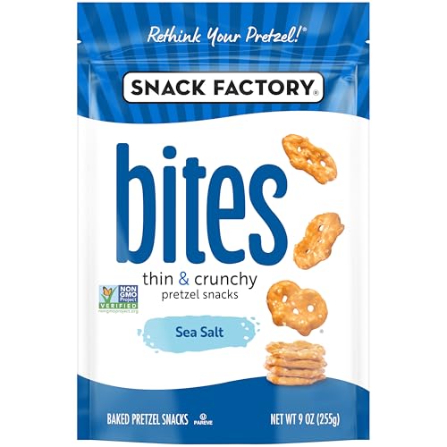Snack Factory Sea Salt Bites 9 Oz Bag