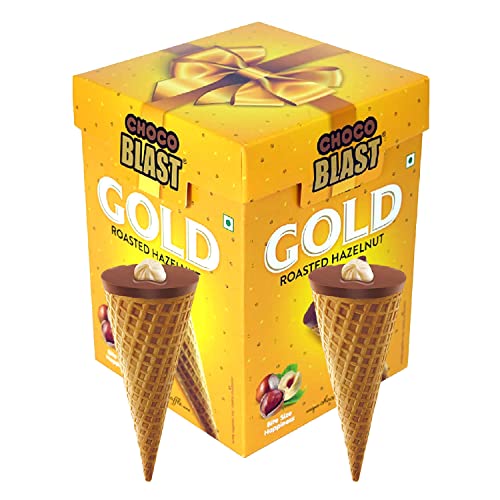 Pure Temptation Chocoblast Choco-Filled Waffle Cone [10 Pieces Ch...