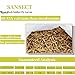 SANSECT Dried Black Soldier Fly Larvae 10LB, High Calcium Chicken Feed – 85X More Calcium, Non-GMO Treats for Chickens, Laying Hens, Ducks, Turkeys, Wild Birds, Turtles