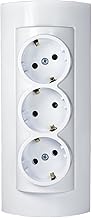 Atra Triple Combination Wall Socket