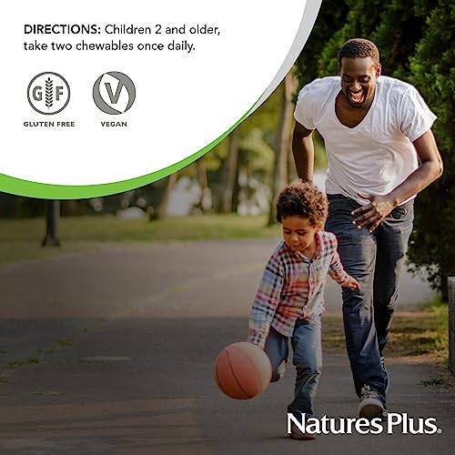 Nature's Plus Source of Life® Animal Parade® Multivitamin gemischter Geschmack 90 Kautabletten