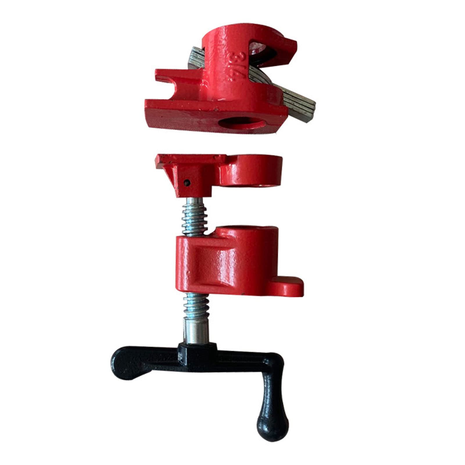 Morsetti A Tubo Da Falegname 1/2" – 2 Pezzi In Acciaio Forgiato, A Sgancio Rapido, Per Lavorazione Del Legno E Fissaggi