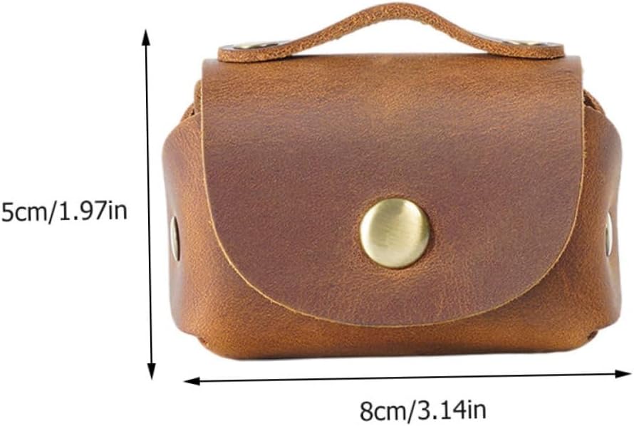 Genuine Key Storage Pouch Sturdy Car Key Organizer Portable Coin Holder Bag