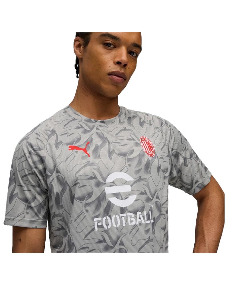 ACM 1899 Maglia Prematch Maillot de Course Prematch, Saison 2024/25, Technologie dryCell, Coupe Classique Mixte (Lot de 1)